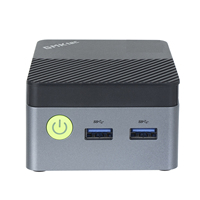 Mini PC Intel Celeron N5095 de 4 Núcleos y 4 Hilos, Estaciones de Trabajo, Mini Host, 8GB LPDDR4, 128GB SSD, Mini Computadora, Mini PC de Escritorio