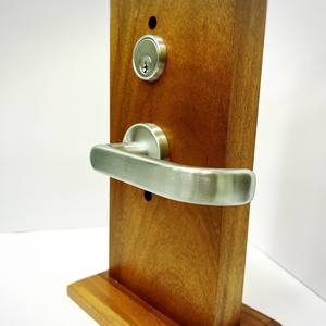 Poignée à levier en alliage de zinc robuste pour ensemble de serrures à mortaise de porte d'appartement ou d'hôtel - Product Image 6