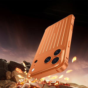 Nouvelle coque de protection en métal avec cadre en alliage d'aluminium dépoli pour téléphone 17 Pro Max 17 Pro 17, étui magnétique 2-en-1 en métal - Product Image 5