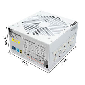 Oem 80 בתוספת זהב 850w pcie 5.0 כוח המחשב לספק מודולרי מלא activce pfc psu עבור שולחן עבודה משחקים - Product Image 3