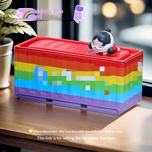 Mini conteneur maritime en métal, modèle <span class=keywords><strong>Maersk</strong></span> ONE SITC, boîte de rangement, tirelire, décoration de bureau, cadeau pour les collectionneurs de matériel logistique - Product Image 4