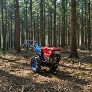 Nouveau XIFA 22HP Tracteur à chenilles 2 roues motrices à démarrage électrique, Motoculteur, Mini-chaufteuse, Tondeuse à gazon, Transmission par engrenages, Multifonctionnel - Product Image 1