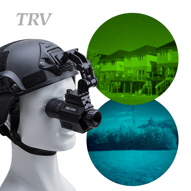 Head Mounted Infrared Night Vision Goggles Hunting Night Vision Helmet Monocular Digital Night Vision Device With WiFi Video Rec