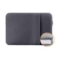 Housse de protection pour ordinateur portable de travail, grande capacité, imperméable, souple, avec logo personnalisé, en néoprène