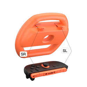 Racing Steering Grip Anti-slip Game <strong>Controller</strong> Switch 2 Steering Wheels Grips For Nitendo Switch2 Joncon Console - Product Image 1