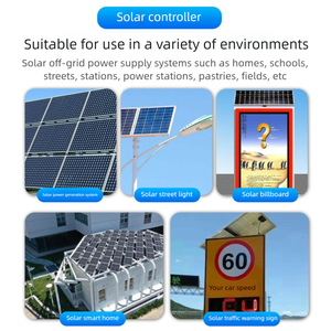 XZJ suministro directo al por mayor 12V24V controlador de carga Solar PWM, 10A/20A/30A regulador de cargador inteligente para sistema de luz de calle - Product Image 5