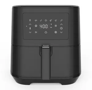 Vendite Wifi Tuya Hot 2022 con friggitrice ad aria rapida 4L 5.5L forno per cottura sana cottura e griglia In plastica In cucina