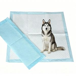 Tapis d'apprentissage jetable pour chiot, pliable, vert, 30x36, imperméable, pour l'urine, sous-couche pour chien, pour l'entraînement des animaux de compagnie, modèle basique - Product Image 1