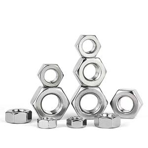 Nhà máy sản xuất SS304 SS316 thép không gỉ Hex <span class=keywords><strong>Nuts</strong></span> <span class=keywords><strong>din934</strong></span> tay phải lớp A2-70/A4-80 - Product Image 2