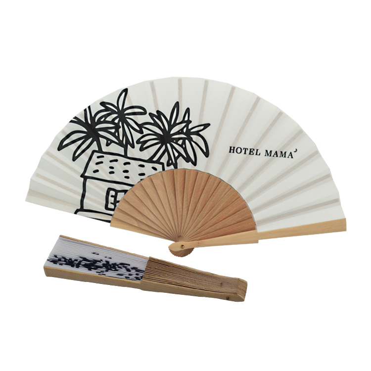 Wooden Hand Folding  Fan  Wedding  Handheld Hand Fan  for Wedding   Favor