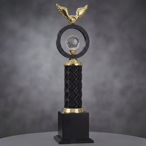 Juego de Trofeos de Metal Fundido a Presión con Grabado e Impresión UV para Logotipos Personalizados, Programas de Reconocimiento de Eventos y Marca - Product Image 2