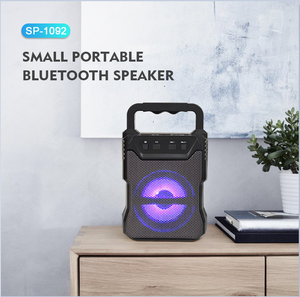 Altavoz de <span class=keywords><strong>fiesta</strong></span> USB inalámbrico Bluetooth portátil al aire libre con <span class=keywords><strong>Karaoke</strong></span> - Product Image 1