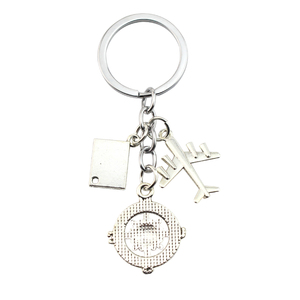 1 ud. Llavero de avión con colgante 'Donde quiera que vayas', Joyería artesanal de amistad, Regalo DIY para viajeros - Product Image 2