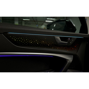 ชุดอัพเกรดไฟตกแต่งภายในรถยนต์แบบ LED 256 สี รุ่นยุโรป สำหรับครอบลำโพงประตู สำหรับ Audi A6L/C8 ปี 2019-2025 อุปกรณ์ตกแต่ง - Product Image 2