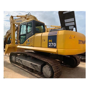 Excavadora de segunda mano sobre orugas Komatsu Pc270 de 27 toneladas, excavadora de orugas de segunda mano KOMATSU de 2. 000 toneladas PC270 de 2. ª generación PC270 de 2. ª tonelada, excavadora de orugas PC270 de 2. ª generación usada de 2. ª generación - Product Image 2