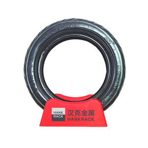 Tekli Araba Lastiği Teşhir Standı için Ayarlanabilir Hafif PP Plastik Lastik Tutucu - Product Image 2