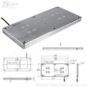 Célula de carga de acero inoxidable LZCG, 150Kg de capacidad, protección IP65, sensor analógico montado en brida de alta precisión, kg - Product Image 4