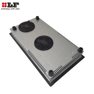 Placa de Inducción Integrada de Alta Potencia de 2 Quemadores, 220V, Eléctrica, con Panel de Cerámica Verde, 3600W - Product Image 4