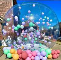 Nouvelle tente bulle transparente, dôme imperméable, pompe à air, location de fête, événement, tente bulle gonflable, fête silencieuse, dôme bulle