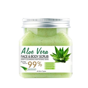 Vente en gros 500ml de crème de gommage exfoliante au café au lait de rose naturel pour toutes les peaux - Product Image 1