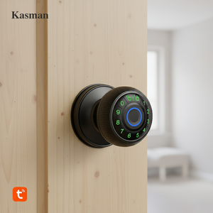Kasman nguồn giá thông minh Knob khóa cửa 2025 điều khiển từ xa điện tử tuya hệ thống thông minh Door Knob với khóa - Product Image 1