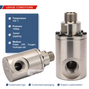 Ротационный соединитель для автомойки DN25 100 бар 70 градусов высокого давления из нержавеющей стали 90 °   Поворотный соединитель для очистки трубопроводов - Product Image 6