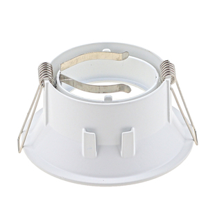 Carcasa Blanca para Downlight LED Empotrable, <span class=keywords><strong>Foco</strong></span> Antideslumbrante, Soporte Redondo para Lámpara de <span class=keywords><strong>Techo</strong></span> Empotrada GU10 MR16 Halógena - Product Image 2