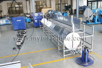 Machine de fabrication de conduits MYT, Ventilation HVAC, équipement de formation de conduits flexibles en aluminium