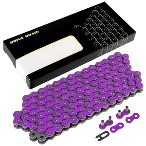 Plusieurs couleurs 420 428 520 525 530 Chaînes à rouleaux à anneau X pour moto Ebike Transmission Drive Chain - Product Image 6