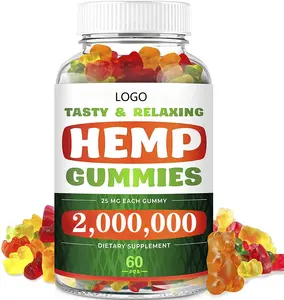 OEM Manufacturer Private Label Vegan Supplements Sleep Gummies Hemp Gummy Candy