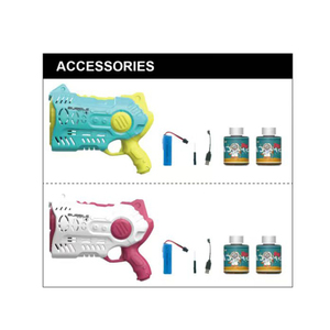 Hot Bán 60-Lỗ Tự Động Điện Súng Bong Bóng Đồ Chơi LED Ánh Sáng Trẻ Em 'Nhựa Bong Bóng Đồ Chơi Phổ Biến Đồ Chơi - Product Image 6