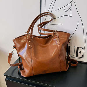 Wholesale custom winter new large capacity <b>tote</b> <b>bag</b>, casual waterproof PU crossbody <b>bag</b>, women's <b>tote</b> <b>bag</b> - Product Image 4