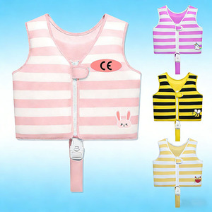 سترة نجاة للأطفال معتمدة من CE مصنوعة من رغوة EPE ونيوبرين عالية الطفو للرياضات المائية والسباحة الآمنة للأطفال فوق 3 سنوات - Product Image 1