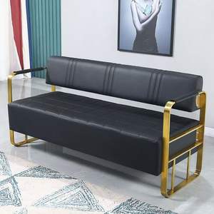 Salone d'oro mobili salone di bellezza barbiere negozio di <span class=keywords><strong>attesa</strong></span> sedia di alta qualità in <span class=keywords><strong>attesa</strong></span> <span class=keywords><strong>divano</strong></span> - Product Image 1