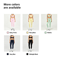 Conjunto de Danza para Mujer, Sujetador Deportivo Sin Costuras y Leggings de Cintura Alta para Clases de Danza, Gimnasio, Entrenamiento Físico, Uso Diario y Práctica