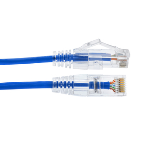 Câble réseau UTP à vitesse éclair de 10 Gbit/s, câble en cuivre fin CAT6, câble de raccordement de 15 cm - Product Image 1