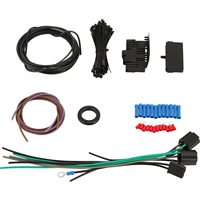 Kit Kabel Harness Tahan Air 21 Jalur Multiwarna 17 Sekring PBT/Nylon Karet untuk Mobil Chevrolet Mopar Hotrods Ford Chrysler General