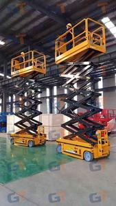 प्रीमियम इलेक्ट्रिक स्व-चालित कैंची लिफ्ट | प्लेटफॉर्म ऊंचाई विकल्प: 6m, 8m, 10m, 12m, 14m, 14m - Product Image 5