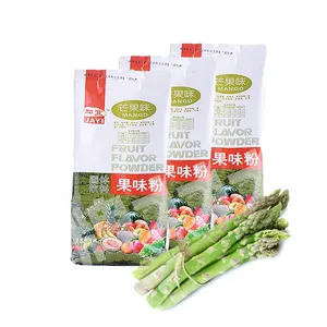 2024 nuovo prodotto all'ingrosso della fabbrica 100% l'alta qualità bubble tea istantaneo 3 in 1 asparagi frutta in polvere