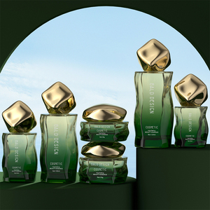 Sang Trọng Tóc Huyết Thanh Kem Dưỡng Da Frosted Chai Thủy Tinh 30Ml Hình Dạng Độc Đáo Không Thường Xuyên Thiết Kế Lụa Màn Hình In Pipette Nhỏ Giọt - Product Image 4