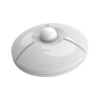 Sensor Gerak Microwave RS-HW-N01-3-T 360 Derajat untuk Deteksi Manusia, Pemasangan di Permukaan Plafon