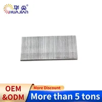 Clous à tête plate Huajian de haute qualité en acier inoxydable galvanisé de 25 mm, modèle T25, 16Ga, tige lisse, fournisseur direct