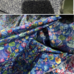 40s50s ผ้าทอพิมพ์ลายป๊อปลินผ้าฝ้ายคอมบ์สำหรับชุดสูทและเดรส16945-CST - Product Image 1