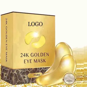 Eye Patch Discount in stock Wholesale Anti Wrinkle Remove Dark Circle Hydrogel Moisturizer Nourishing 24k Gold Foil