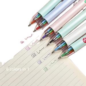 Stylos à bille créatifs et simples, couleur macaron, multicolores, 1,0 mm, métalliques, sportifs, à clic, pour la papeterie de bureau et les récompenses étudiantes - Product Image 4