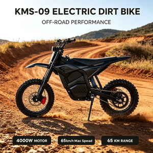 <span class=keywords><strong>Moto</strong></span> électrique tout-terrain haute vitesse KMS-09 4000W à moteur central 48V21Ah 65km/h pour adultes - Product Image 1