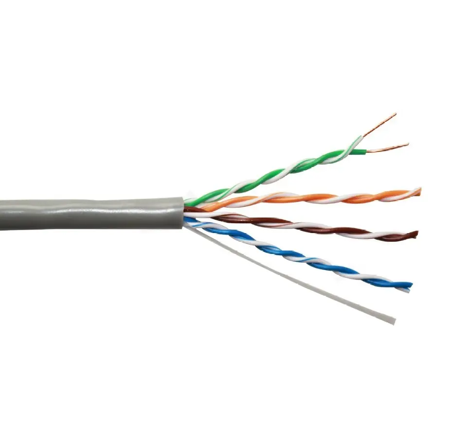 Fabrik Direkt verkauf UTP/FTP 4 Paar Ethernet LAN Kabel 24AWG Cat5e Kabel 305 Meter 1000ft Netzwerk kabel