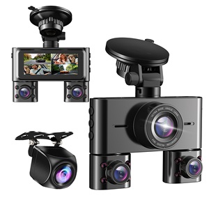 Cámara para Coche con 4 Lentes, DVR, WiFi, 4 Cámaras 1080P, Grabador de Conducción con Sensor G, Monitor de Estacionamiento 24H, Radar de Estacionamiento - Product Image 1