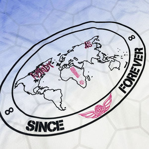 Camiseta personalizada para hombre Sublimación Impreso Casual Camiseta de manga corta Poliéster de alta calidad O-cuello Unisex - Product Image 4