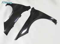 Ailes de voiture en fibre de carbone AT pour Mercedes-Benz CLA 118 2020+ Kits de carrosserie aérodynamiques Pièces automobiles Accessoires de voiture